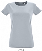 Camiseta Mujer Regent Fit Sols - Color Gris Puro